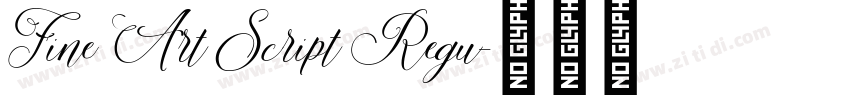 Fine Art Script Regu字体转换 Fine Art Script Regu字体转换